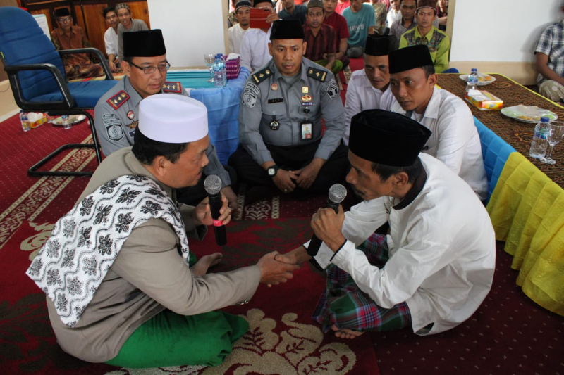 Kalapas Kuala Tungkal Bahagia, Seorang Warga Binaannya Bersyahadat