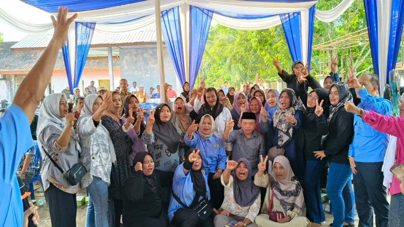 Tersentuh Dengan Program Haris-Sani, Masyarakat Maro Sebo Minta Lanjutkan Program Dumisake