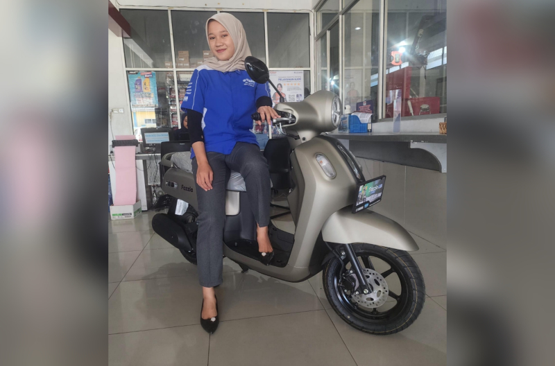 Fazzio Warna Baru Sudah Hador di Yamaha Sinar Mas Kerinci Jambi, Segini Harganya