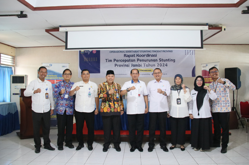 Upaya Menurunkan Angka Stunting, BKKBN Jambi Gelar Rapat Rapat Koordinasi Lintas Sektoral