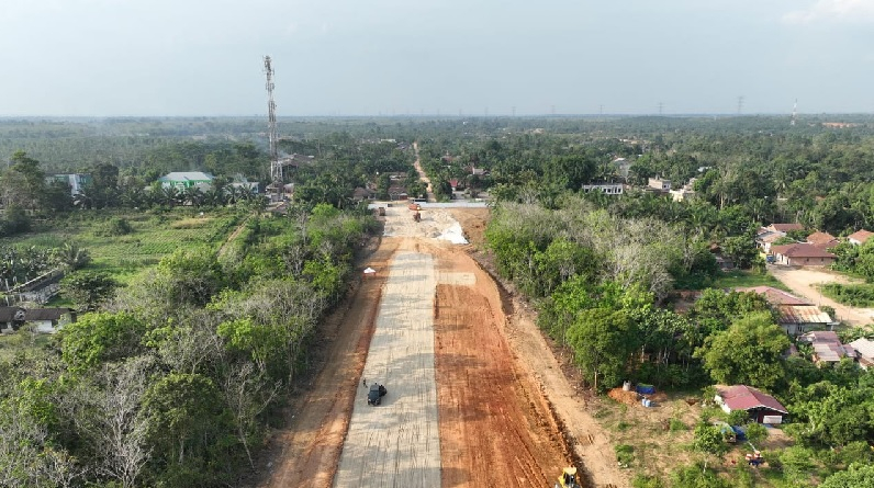 Progres Tol Seksi 4 Tempino- Ness Sudah 37,75 Persen, Dilengkapi Rest Area dan SPBU