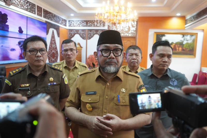 Pjs Gubernur Sudirman Bantah Pemprov Jambi Alami Defisit Anggaran di 3 Tahun Terkahir, Ini Penjelasannya