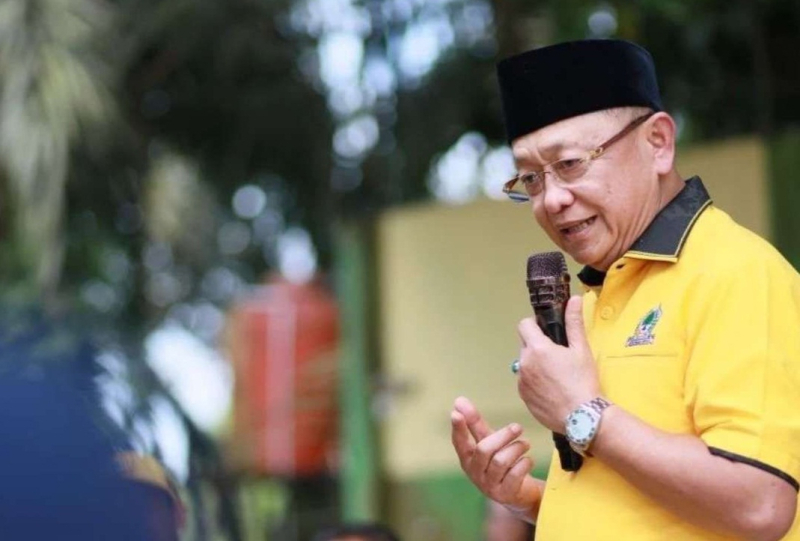 Ketua DPD I Golkar Provinsi Jambi, Cek Endra menemui konsituen untuk berkampanye memenangkan Pilkada 2024.