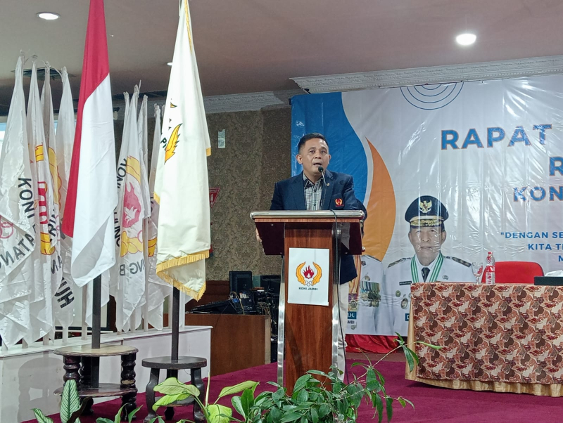 KONI Jambi Gelar Rakerprov Garap Sejumlah Agenda Penting dan Persiapan Sambut Porprov XXIV 2026