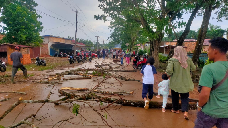 Amukan Massa Tak Terbendung, Warga Blokir Jalan