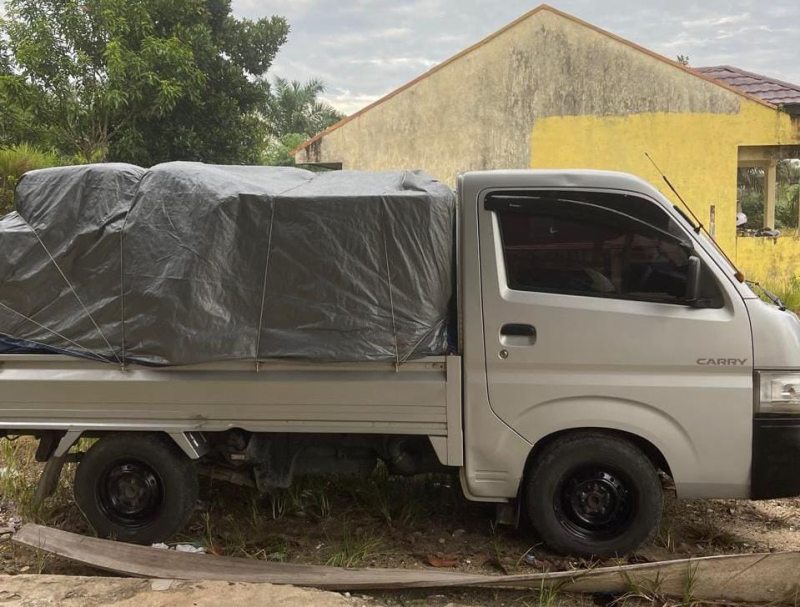 Gagalkan Penyelundupan BBM Olahan Ilegal di Jalan lintas Sumatera, Ditreskrimsus Polda Jambi Amankan Satu Sopir dan 3 Ton BBM