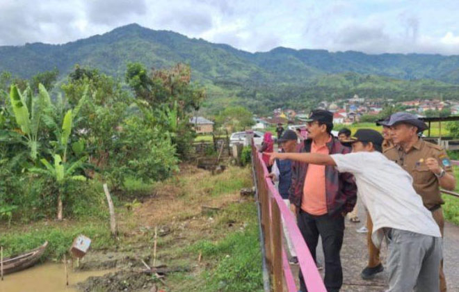 Lahan di Kerinci yang akan diolah dan dimanfaatkan.