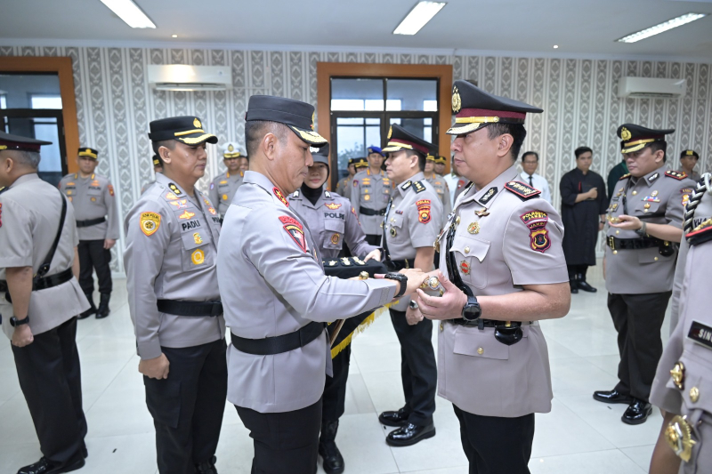 Kapolda Jambi Irjen Pol. Rusdi Hartono Pimpin Sertijab dan Pelantikan Pejabat Baru di Polda Jambi