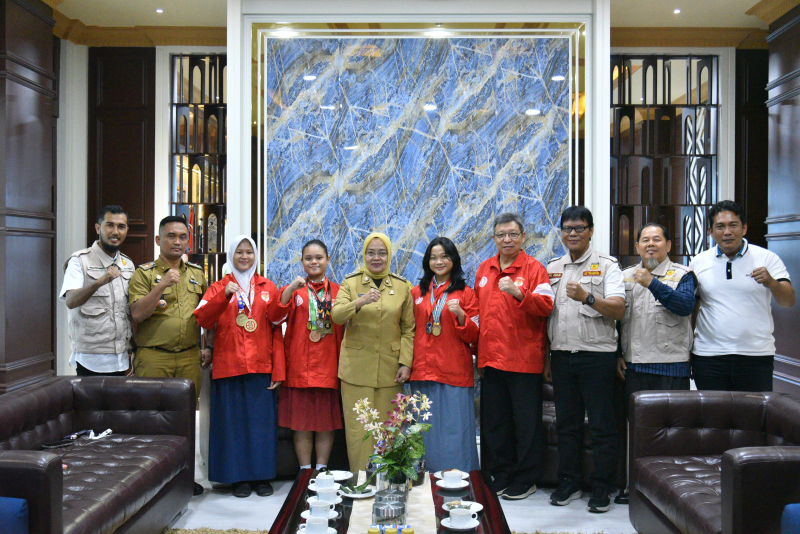 Raih Prestasi Nasional dan Internasional, Pj Wali Kota Apresiasi Karate-Do Muda Kota Jambi