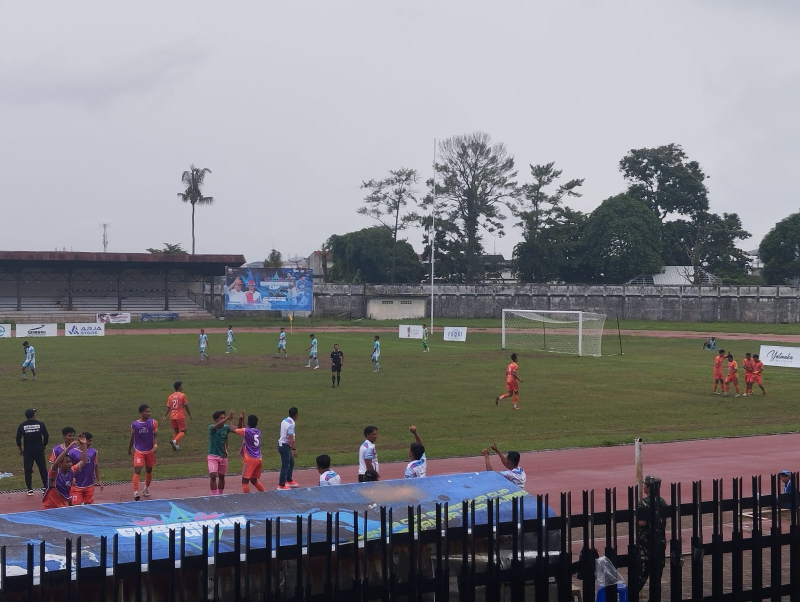 Babak Pertama, PS Tebo Ungguli Muaro dengan Skor 2-0