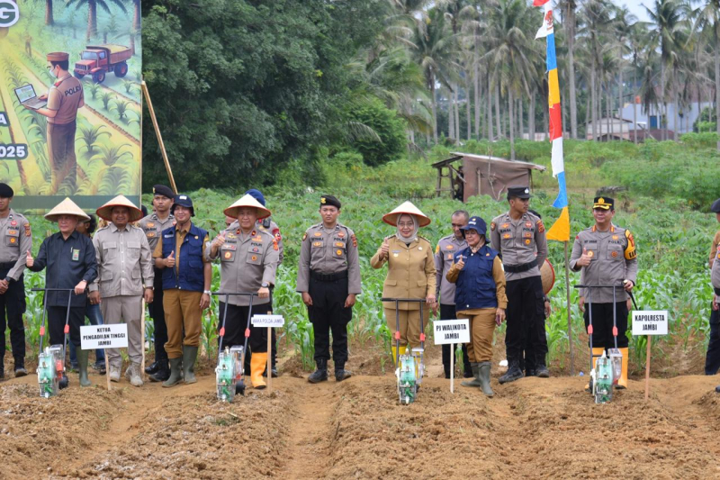 Sukseskan Penanaman Jagung Serentak 1 Juta Hektar, Pj Wali Kota Tegaskan Komitmen Dukung Swasembada Pangan