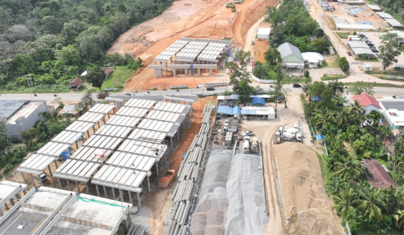 Terkait Pengerjaan Jembatan Jalan Tol di Muaro Sebapo, HK dan BPJN Jambi sosialisasikan Sistem Buka Tutup Jalan