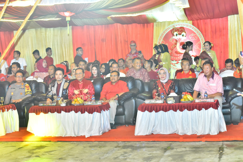 Puncak Imlek Di Kota Jambi,
Pj Wali Kota : 