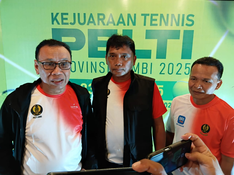 Diikuti 297 Atlet, Kejuaraan Tennis Pelti Jambi Resmi Dibuka