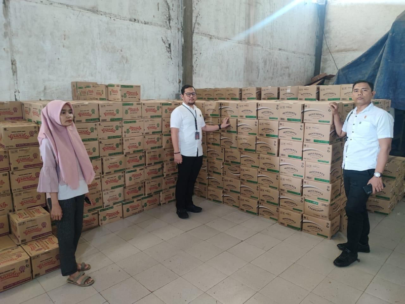 Ramadhan Aman, Satgas Pangan Polda Jambi Jamin Stok Minyak Kita di PT Intan Permata Bersaudara Cukup
