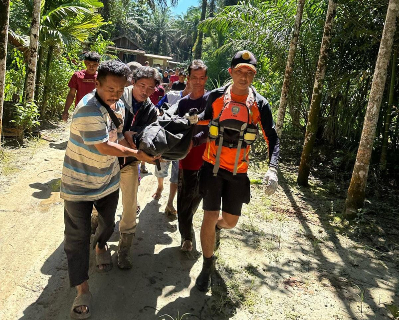 Korban Tenggelam di Sungai Lagan Tanjabtim Ditemukan Meninggal Dunia
