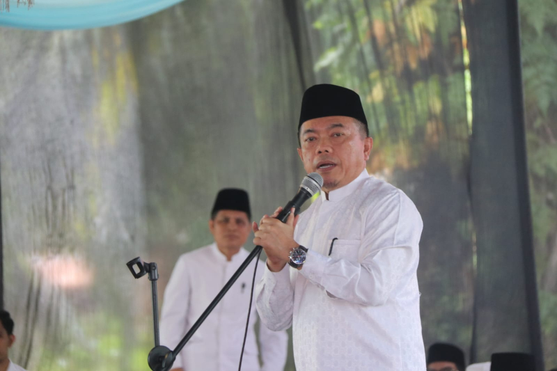 Gubernur Al Haris Halal Bi Halal Bersama Masyarakat Tanjung Raden