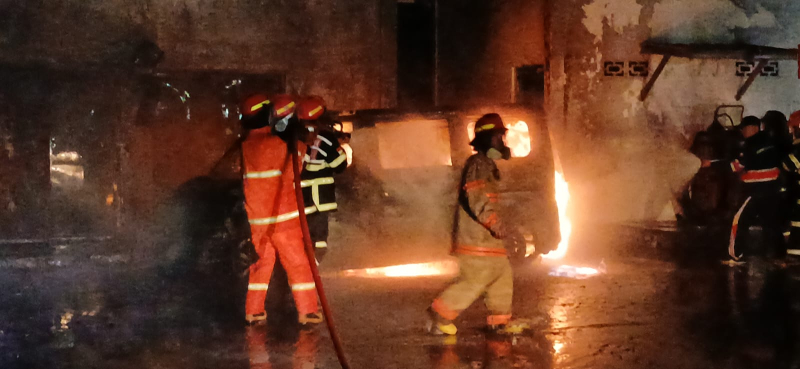 Penyebab Kebakaran SPBU Depan Samsat, Api Berasal dari Pompa Minyak Hingga Menyambar Mobil