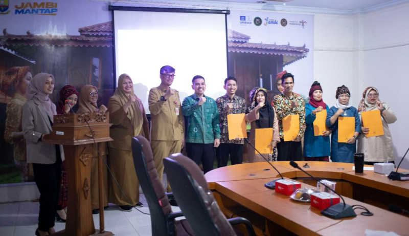 Pengukuhan Pengurus Forum TBM Jambi 2025-2030, Dorong Literasi Daerah Lebih Baik