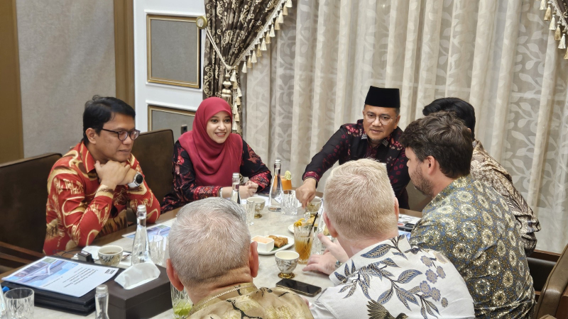 Walikota Jambi Sambut Delegasi Kanada, Bahas Upaya Mengurangi Kebocoran Air PDAM