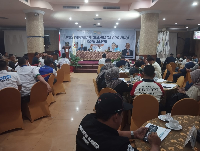 Musprov KONI Jambi Memanas! Dualisme Verifikasi, Ditentukan Dalam Sidang yang Dipimpin Mat Sanusi