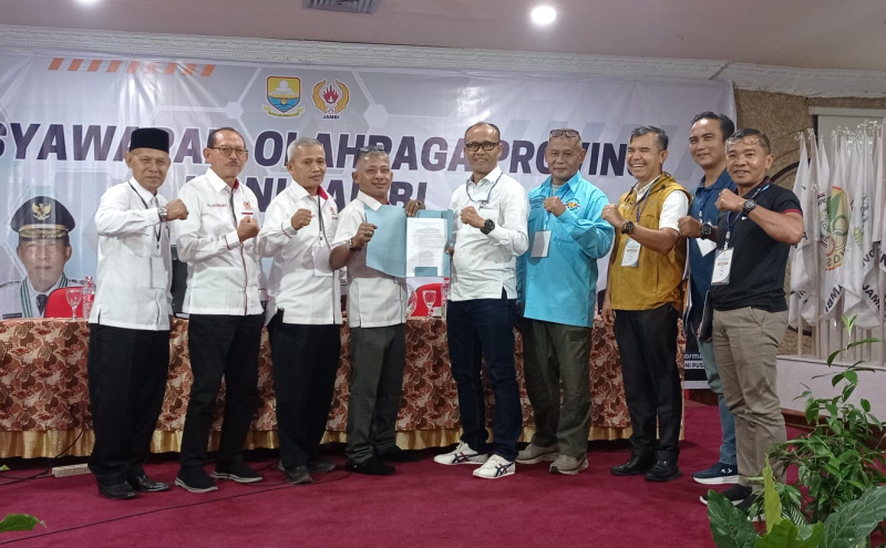 Musorprov KONI Jambi Dimulai, Lima Pimpinan Sidang Terpilih Lewat Voting