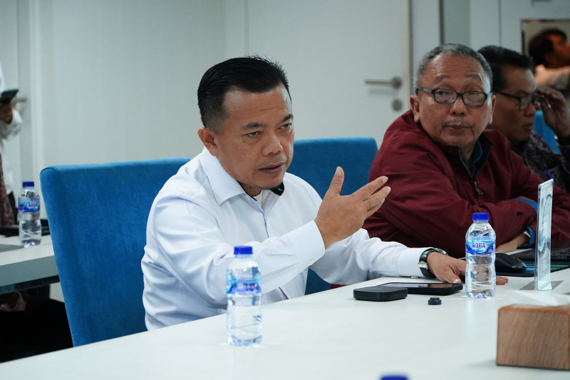 Gubernur Al Haris Temui Dirjen Pembiayaan Infrastruktur Bahas Rencana Hibah ANHA untuk Kelola Danau Sipin