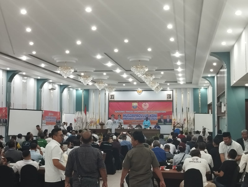 Mat Sanusi dan Zuwanda Berebut Kursi Ketua KONI Jambi, Pemilihan Dilakukan Sistem Voting