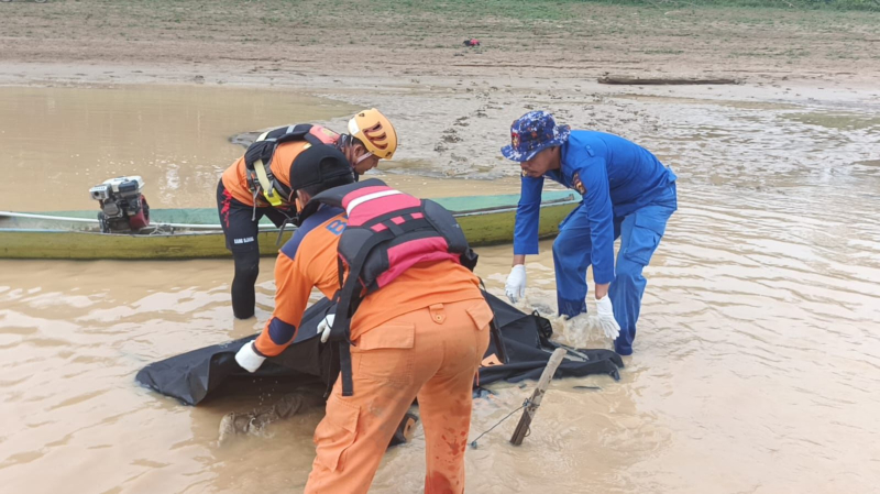 Tenggelam Tiga Hari, Warga Desa Muara Jangga Ditemukan 31 KM dari Lokasi Kejadian