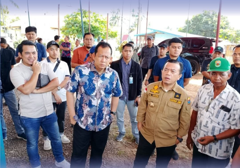 Muaro Jambi Siap Jadi Percontohan Nasional, Bupati BBS Tinjau KDMP di Tangkit Baru