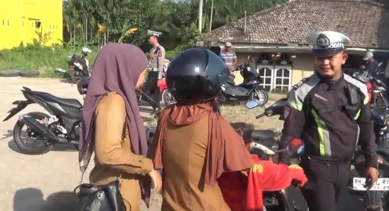Razia Patuh 2025 di Muaro Jambi, Ratusan Pengendara Terjaring Termasuk ASN