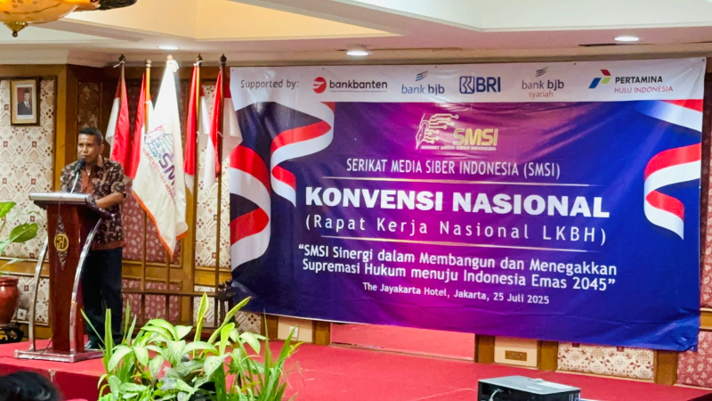 Konvensi Nasional SMSI Pusat, AKBP Natalena Cahyono, Satu-satunya Kapolres se Indonesia Terima Penghargaan