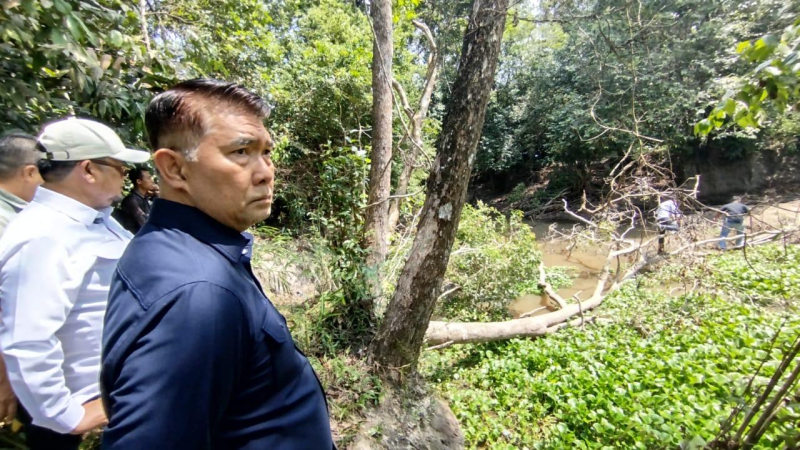 Tinjau Tapal Batas Jambi Sumsel Bersama Ivan Wirata, Fasha: Masyarakat Jangan Anarkis, Gubernur Jambi-Sumsel Harus Duduk Bersama