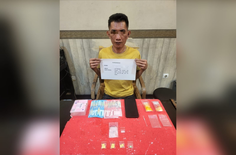 Tak Kapok! Residivis Narkoba Kembali Dibekuk Satresnarkoba Polresta Jambi
