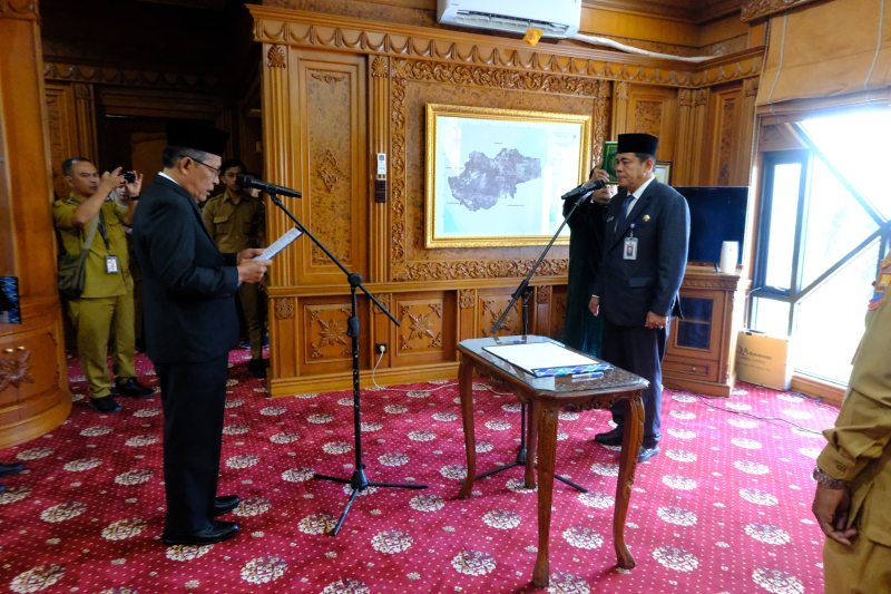 Arif Budiman Dilantik Jadi Sekwan Provinsi Jambi, Jabatan Kadis Sosial Dukcapil Bakal Diisi Plt