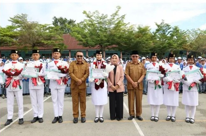 Bangga! Siswi SMAN 2 Sungai Penuh Jadi Paskibraka Nasional, Disambut Walikota Alfin