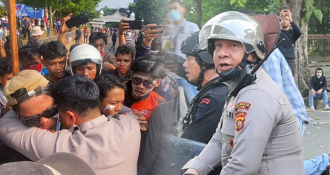 Pesan Kapolresta Jambi Usai Kerusuhan: Damai Itu Indah, Anarkis Tidak Ditoleransi