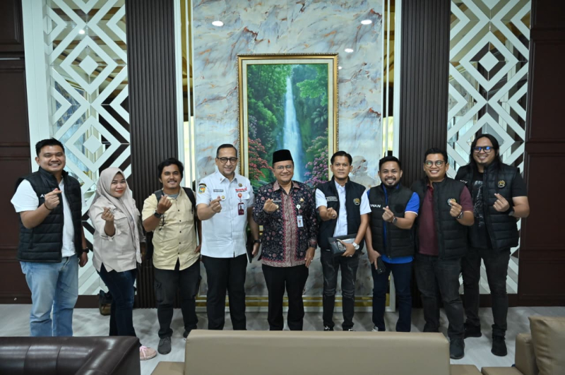 Walikota Jambi Maulana Ajak PWI Bersinergi Cegah Hoaks dan Perkuat Edukasi Publik