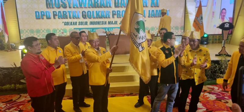 Musda Golkar Jambi Selesai, CE Terpiliha Secara Aklamasi
