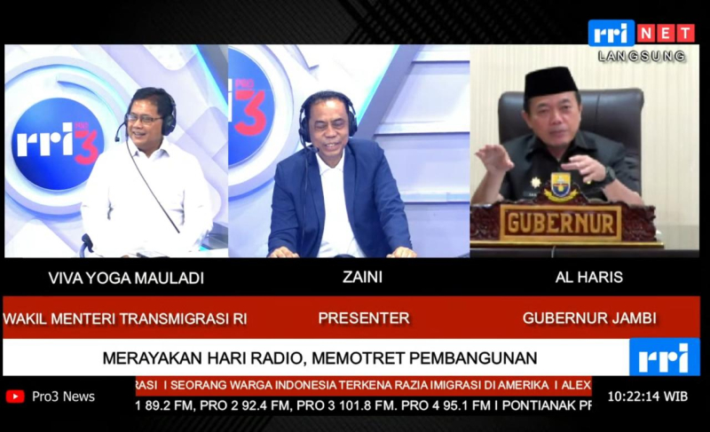 Wamen Viva Yoga Apresiasi Gubernur Al Haris Kembangkan Kawasan Transmigrasi di Jambi