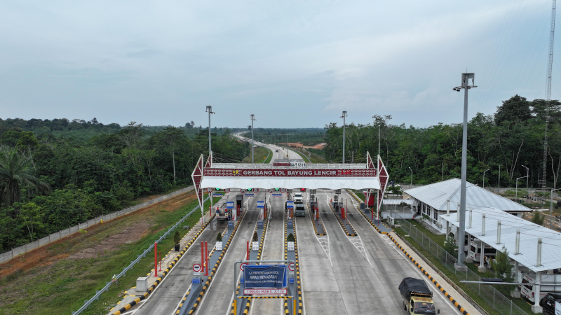Puncak Arus Libur Maulid Nabi 2025, Trafik Jalan Tol Hutama Karya Capai 119 Ribu Kendaraan