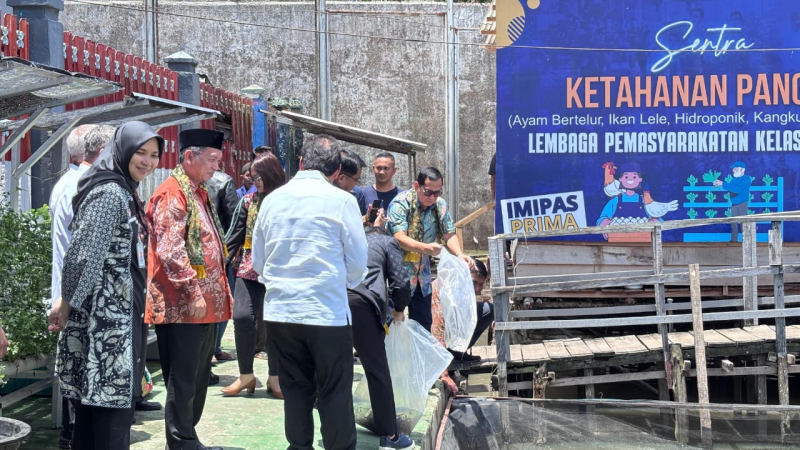 Kadiv P3H Kanwil Kemenkum Jambi Sambut Kedatangan Rombongan Komisi XIII DPR RI
