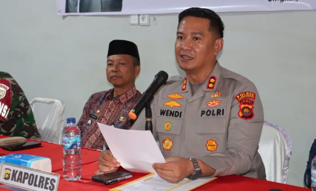 Kapolres Sarolangun, AKBP Wendi Oktariansyah.