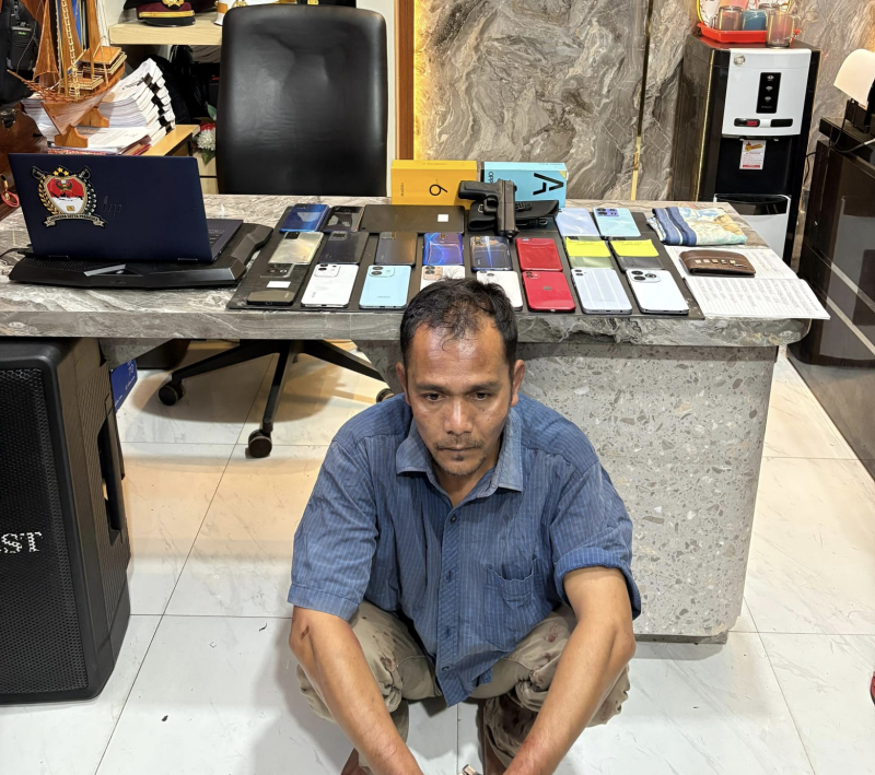 ?Dua Pencuri Ponsel Kontingen Kejurprov Perwakilan Bungo Ditangkap Polres Tanjab Barat