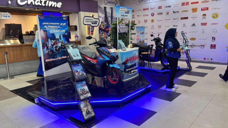 Promo Spesial Yamaha di Mall Jamtos Jambi, Bayar 1 Jutaan Bisa Bawa Pulang Motor