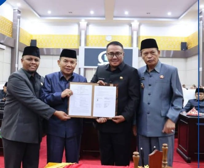 2 Ranperda Kota Sungai Penuh Disahkan Dewan, Jumlah OPD Jadi 25