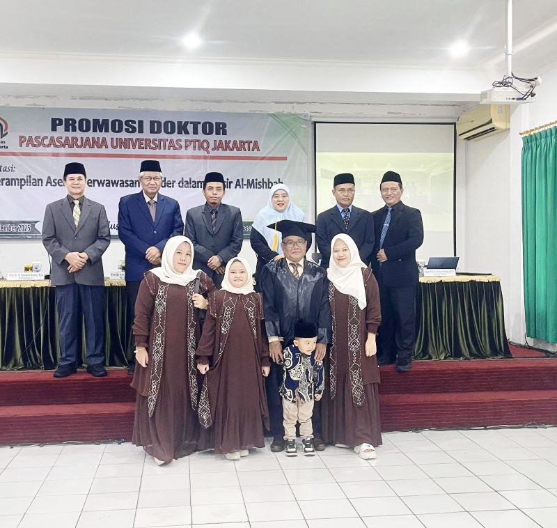 Dari Sudut Desa di Batang Hari, M.Syadli Sukses Raih Gelar Doktor Bidang Ilmu Al-Quran dan Tafsir Universitas PTIQ Jakarta