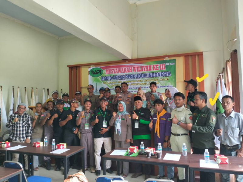 Nahkoda Baru di Muswil ke III RAPI 02 Batang Hari, Momen Solidaritas Penggiat Komunikasi dan Sosial