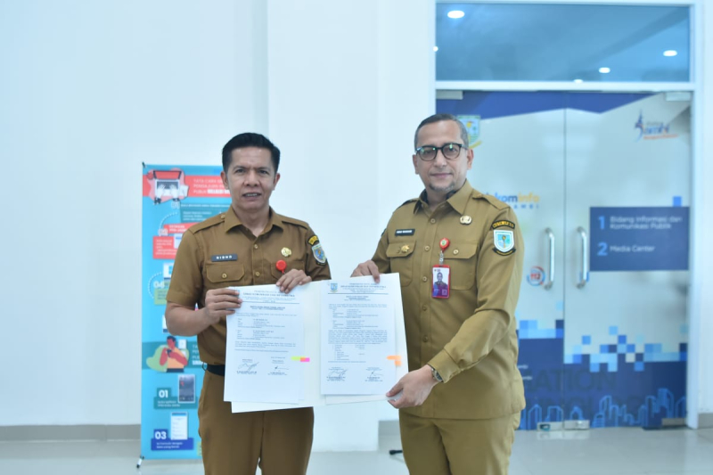 Saleh Ridha Resmi Nahkodai Diskominfo Kota Jambi, Lanjutkan Prestasi Era Abu Bakar