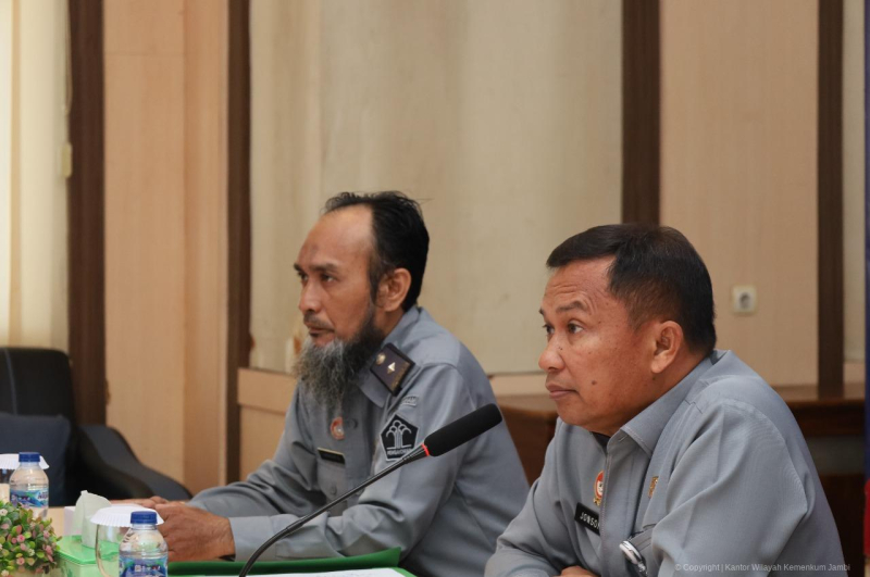 FGD Analisis dan Evaluasi Perda Tahun 2025, Kanwil Kemenkum Jambi Dorong Penguatan Regulasi Perlindungan Lahan Pertanian